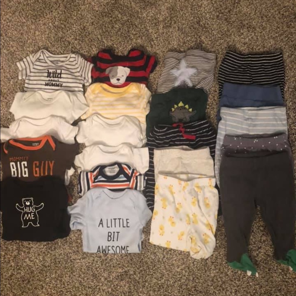 Newborn Baby Clothes & Swaddles